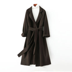 Fashion Loose Cool Woolen Coat Women