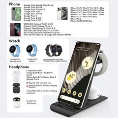 Wireless Charging Station 3-in-1