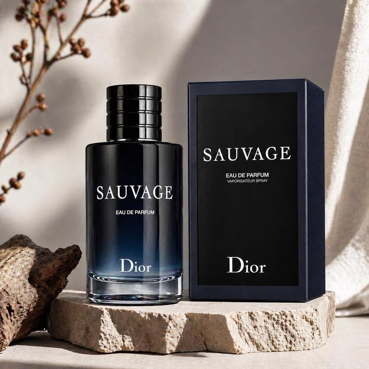 Dior Sauvage Eau de Parfum for Men – Intense & Sophisticated Fragrance | Long-Lasting Men's Cologne