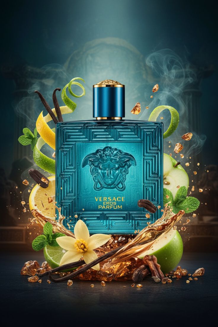 Versace Eros for Men Eau de Toilette Spray 3.4 fl oz (100ml)