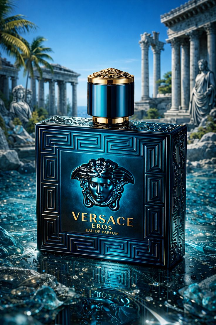 Versace Eros for Men Eau de Toilette Spray 3.4 fl oz (100ml)