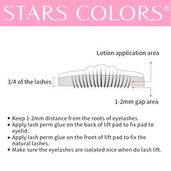 CONSIGN 10 Pairs Pouch Eyelash Perm Lotion Lashes
