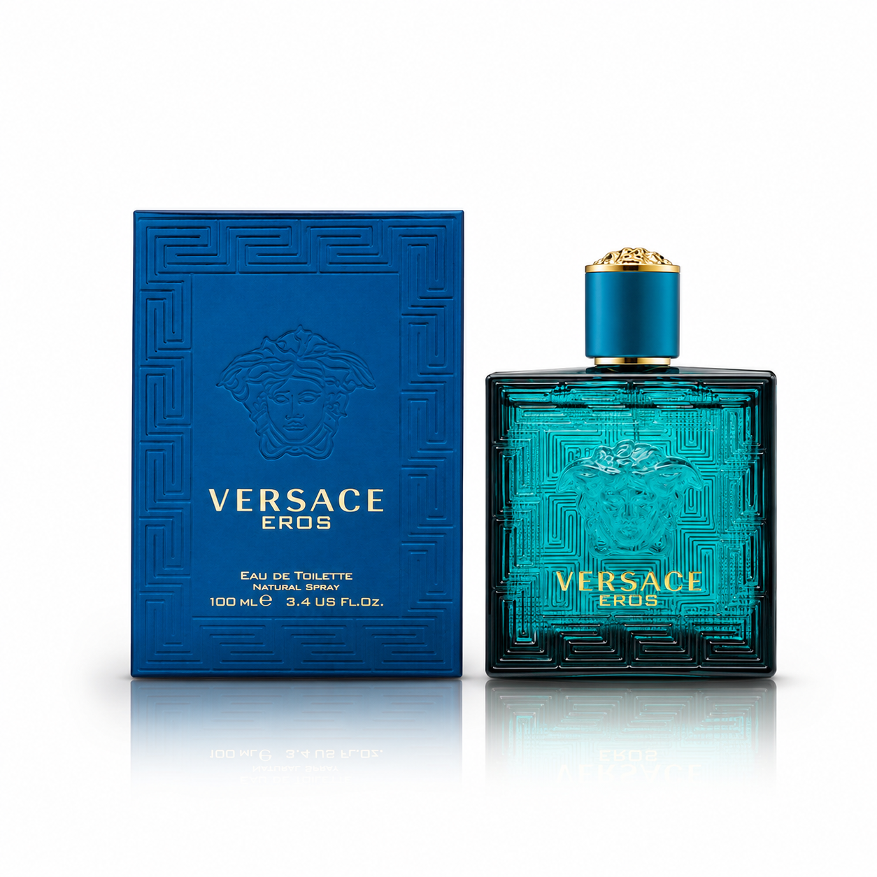 Versace Eros for Men Eau de Toilette Spray 3.4 fl oz (100ml)